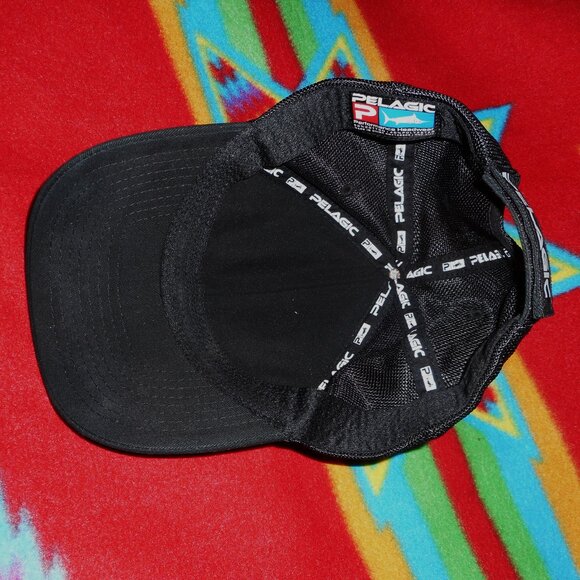 PELAGIC Women's Offshore Ambush Fishing Mesh Trucker Adjustable Hat - Picture 5 of 6